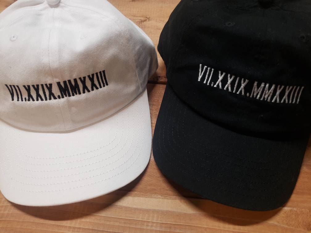 Roman Numeral Hat Anniversary Shirt, Wedding Hat Couples Gift, Boyfriend gift, Wedding Gift, Contrasting Colors,Roman Numeral Hoodie, Sleeve Initial, Mama, Dad shirt,Christmas Gift, Valentines Gift, Girlfriend Gift,Trending Shirt, Best Seller