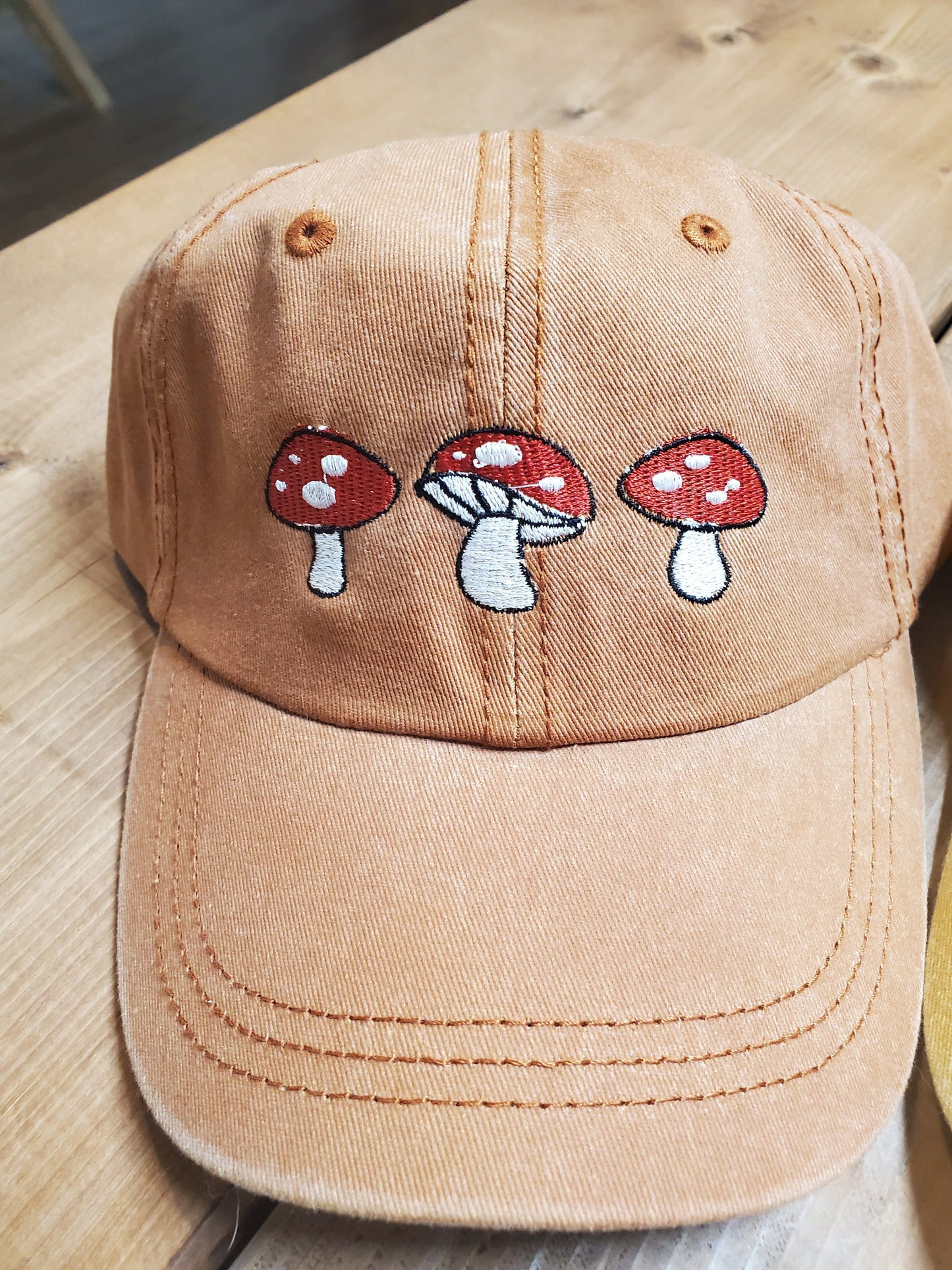 Mushroom Hat, Magic Mushroom, Botanical hat, Nature Lover Mushroom Hat, Gardening Hat, Fungus Hat, Minimalist, dad hat, Blogger Mom style
