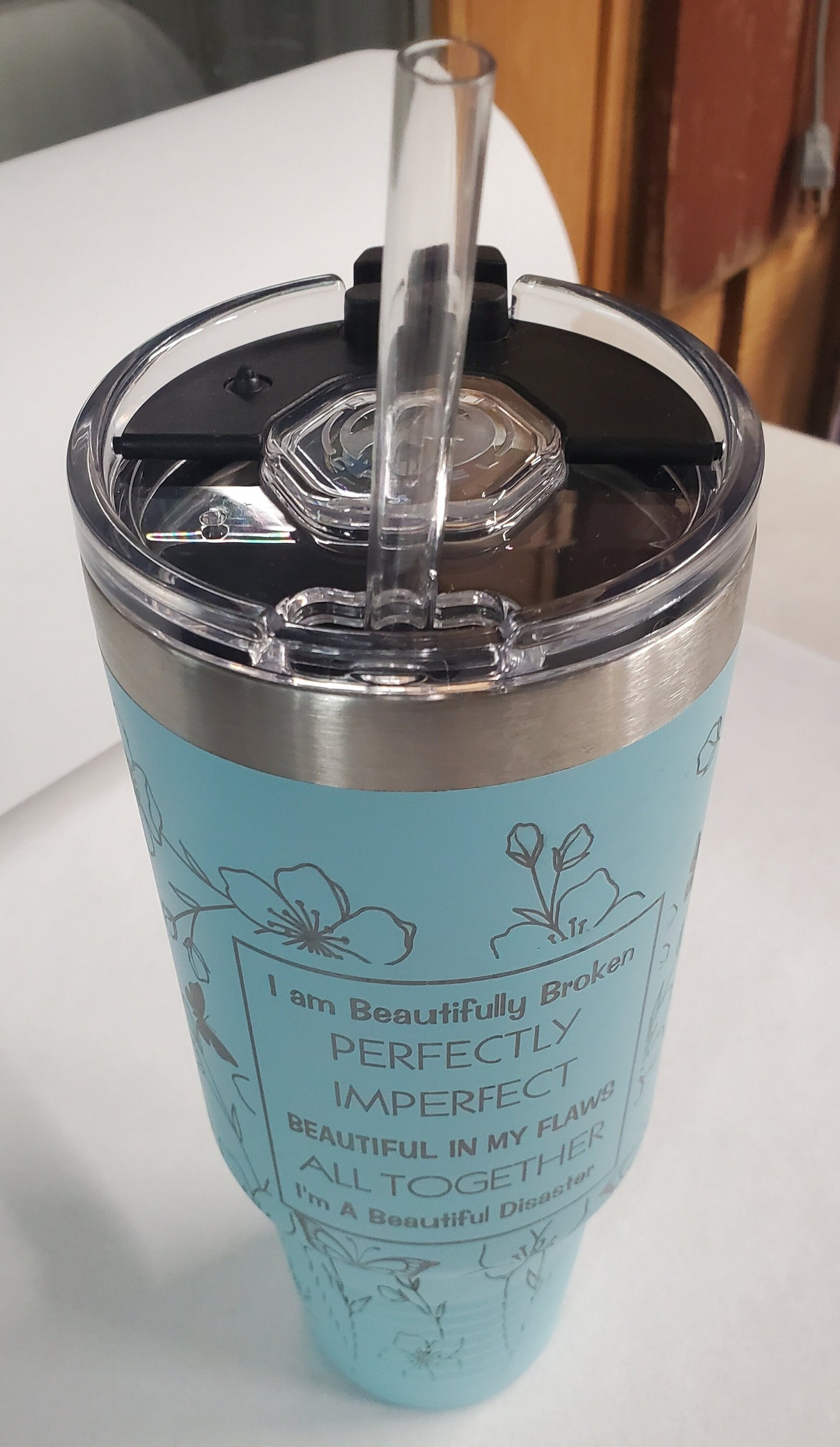 Coffee Tumbler, 40 oz Tumbler, Perfect Imperfect, Coffee Love, All I need Is Coffee, Popular Tumbler, tanle tumbler, Blogger Mom, Custom Gift, Mothers Day, Christmas Mom Gift, Beautiful Disastert, Veterinarian Gift, Best Selling Gift, Etsy Pick,
