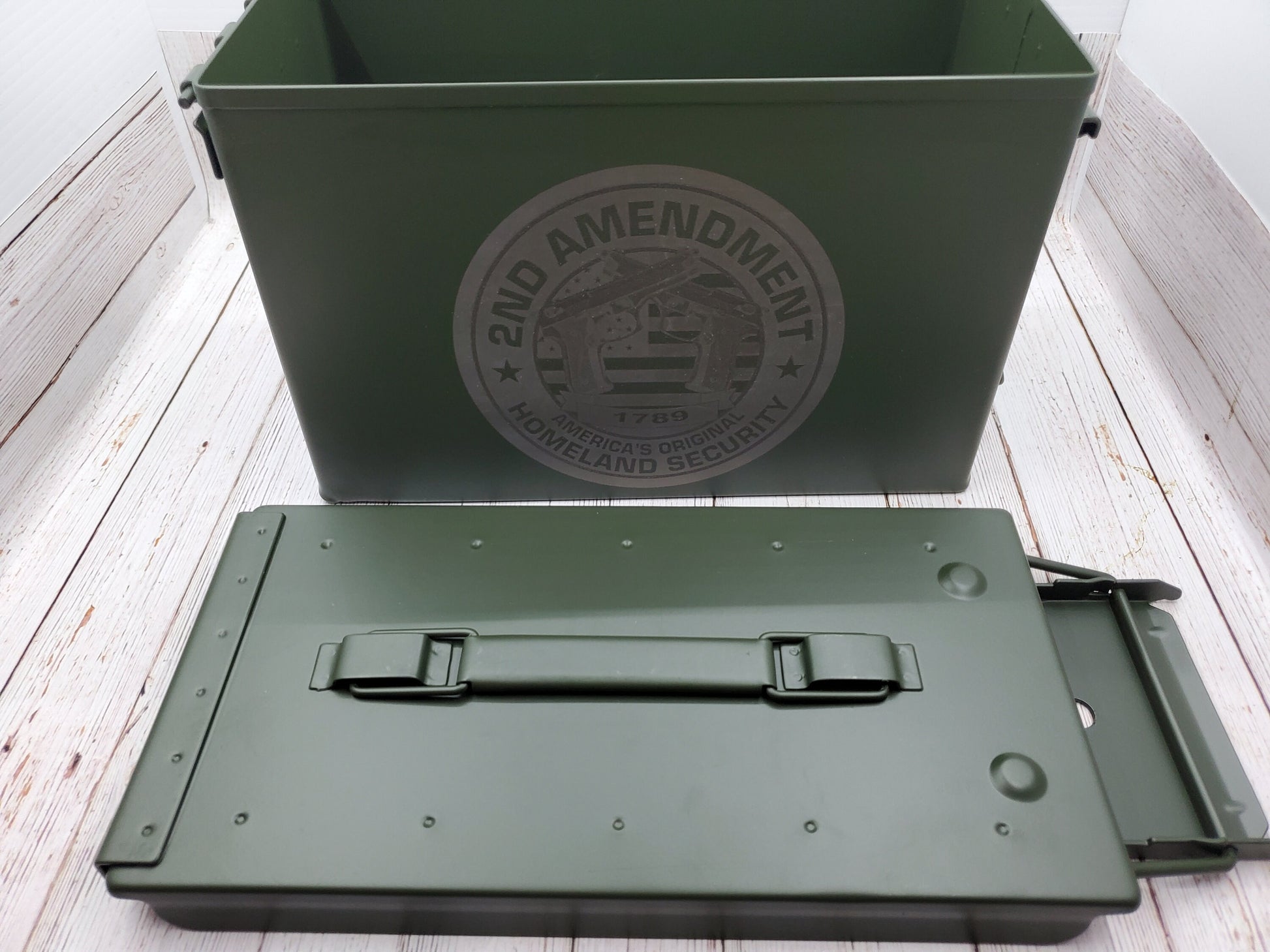 Ammo Box, Father's Day, Grandpa Gift, Dad, Groomsmen Gifts, Custom Father Present, Ammo Can, 50, Engraved Steel Ammo Can, Best Sellers