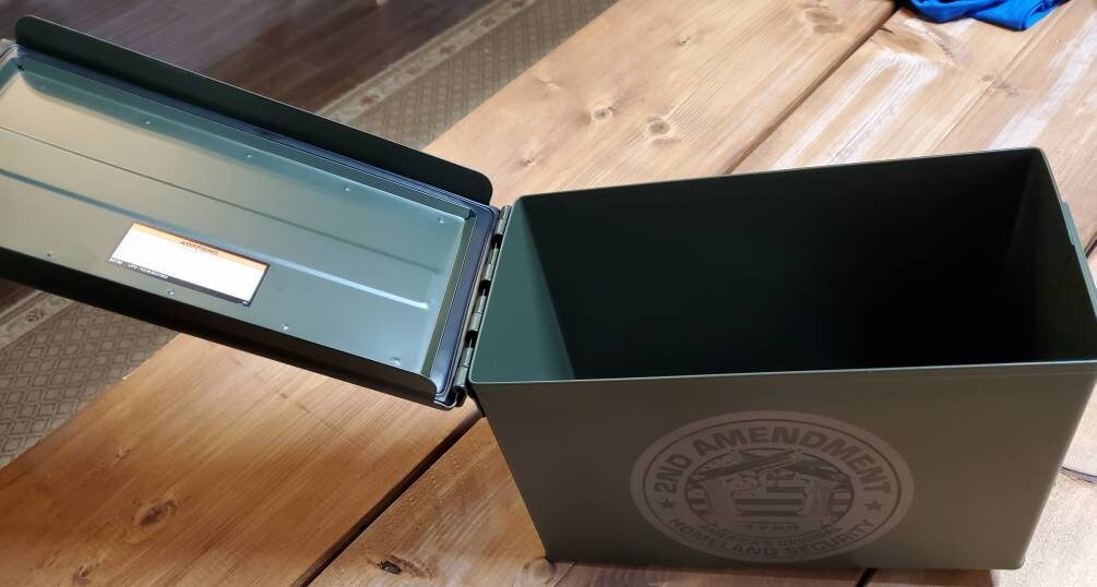 Ammo Box, Father's Day, Grandpa Gift, Dad, Groomsmen Gifts, Custom Father Present, Ammo Can, 50, Engraved Steel Ammo Can, Best Sellers
