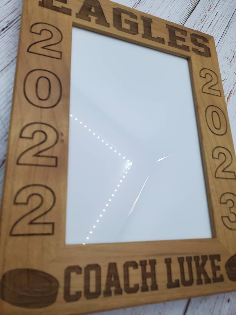 Sport Team Coach Picture Frame, Personalized Coach Thank You Gift, Coach Gift Picture Frame, Personalized Coach Gifts, FREE SHIPPING