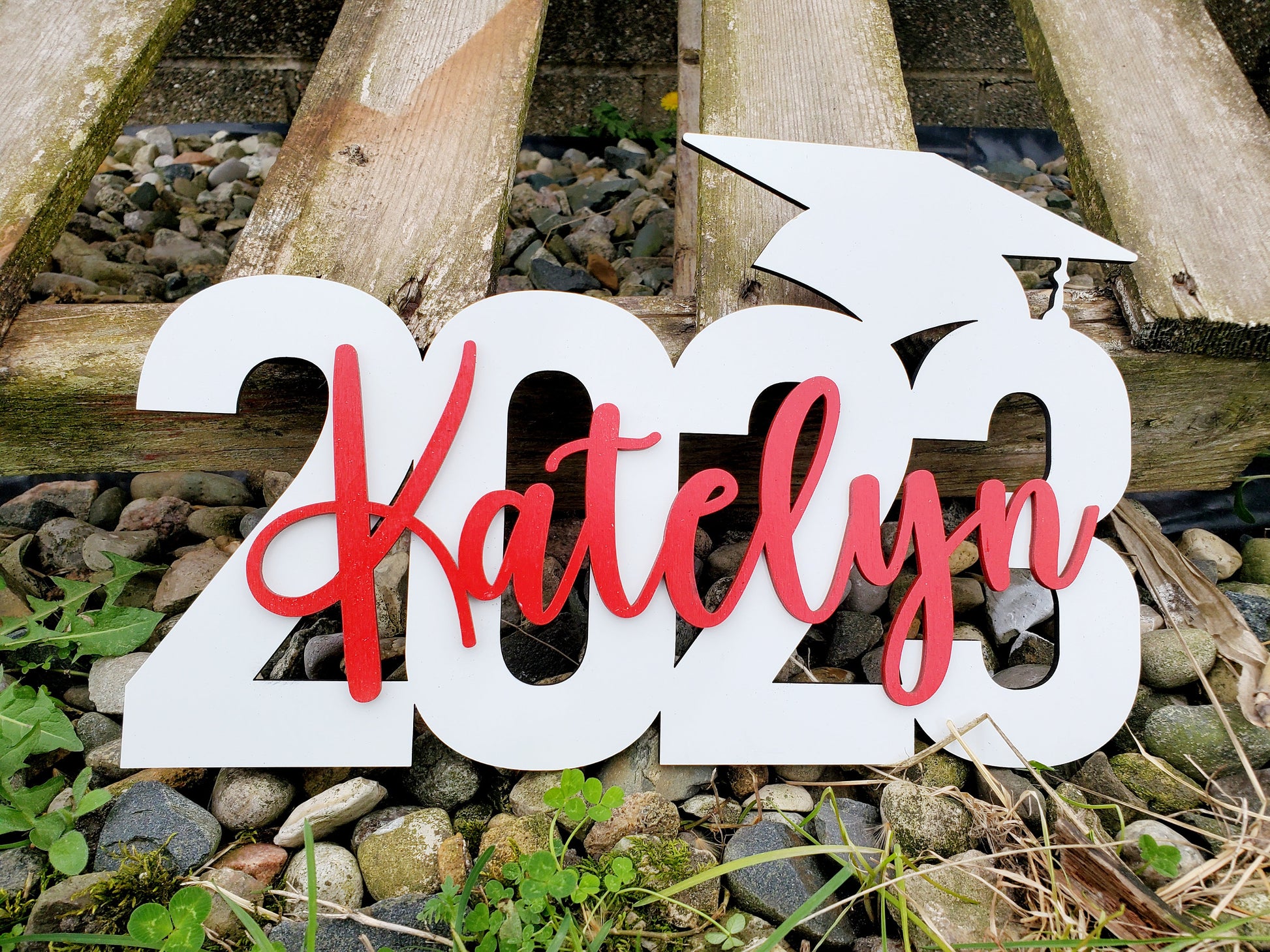 Personalized Name, 2024 or 2025 Graduation Cap Wood Sign, Grad Party Backdrop Decor, High School or College Grads, Senior Pictures, 2024
