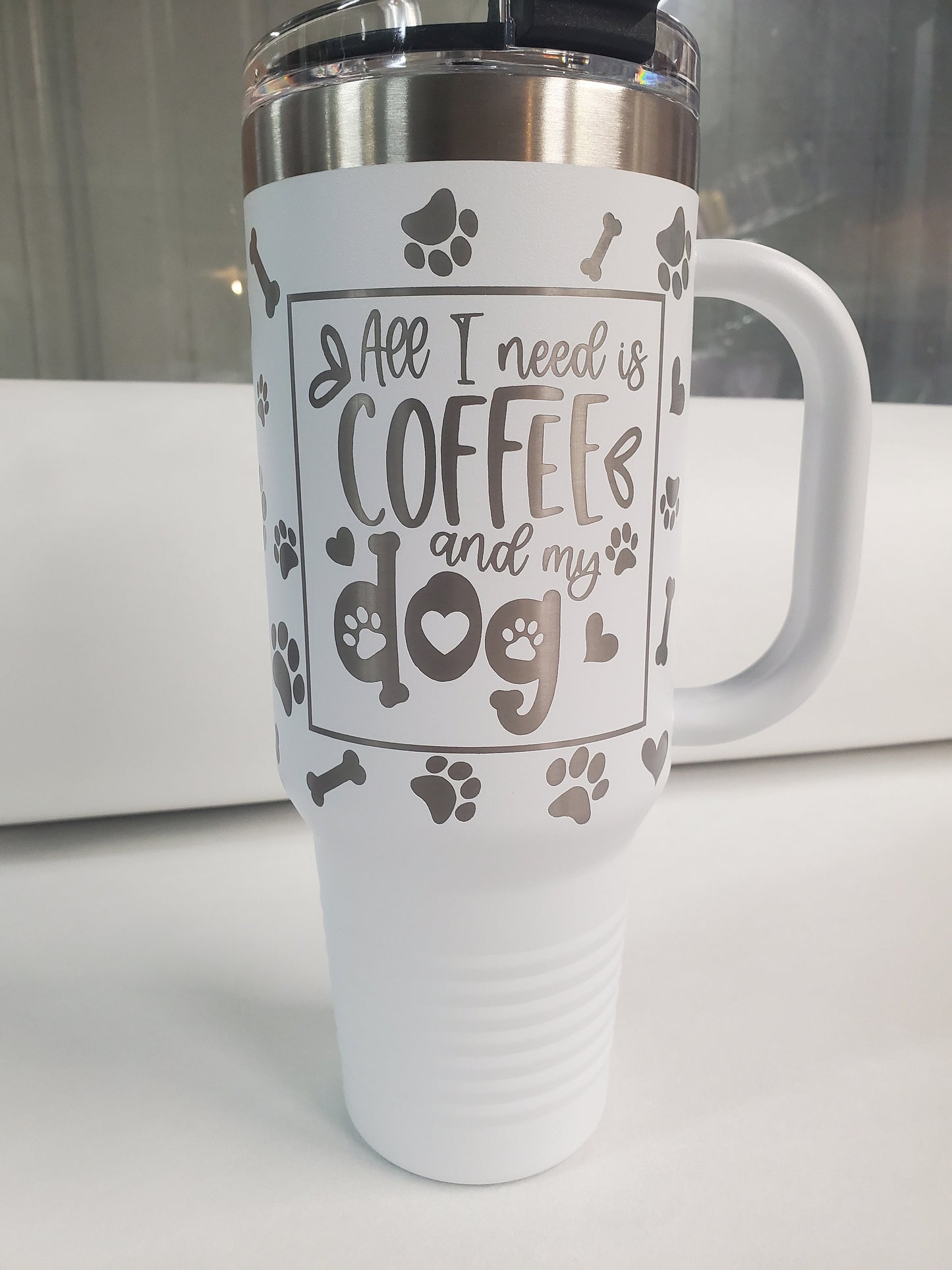 Coffee Tumbler, 40 oz Tumbler, Dog Mom Tumbler, Dog Mom, Coffee Love, All I need Is Coffee, Popular Tumbler, tanle tumbler, Blogger Mom, Custom Gift, Mothers Day, Christmas Mom Gift, New Dog Mom Gift, Veterinarian Gift, Best Selling Gift, Etsy Pick,
