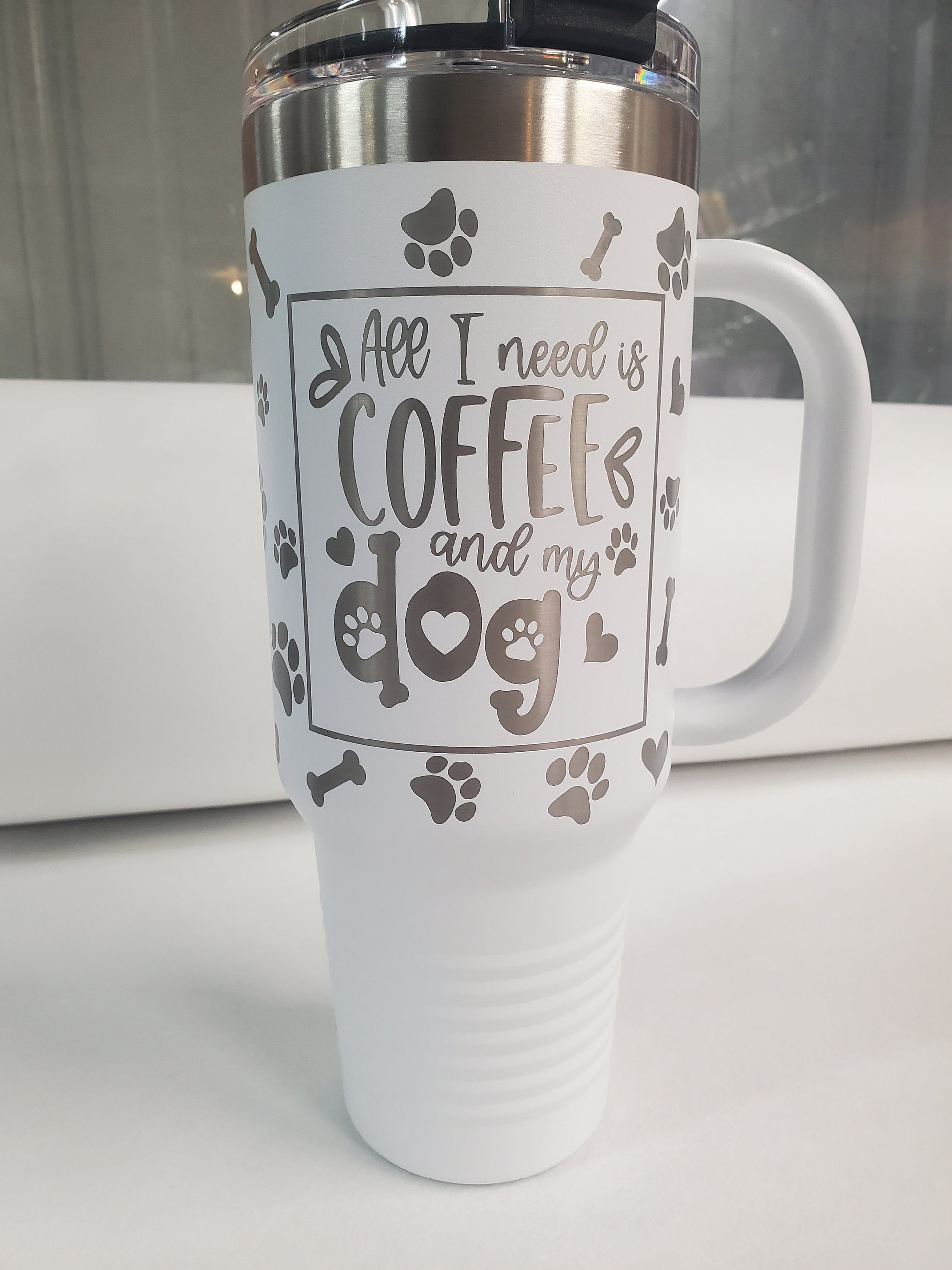 Coffee Tumbler, 40 oz Tumbler, Dog Mom Tumbler, Dog Mom, Coffee Love, All I need Is Coffee, Popular Tumbler, tanle tumbler, Blogger Mom, Custom Gift, Mothers Day, Christmas Mom Gift, New Dog Mom Gift, Veterinarian Gift, Best Selling Gift, Etsy Pick,